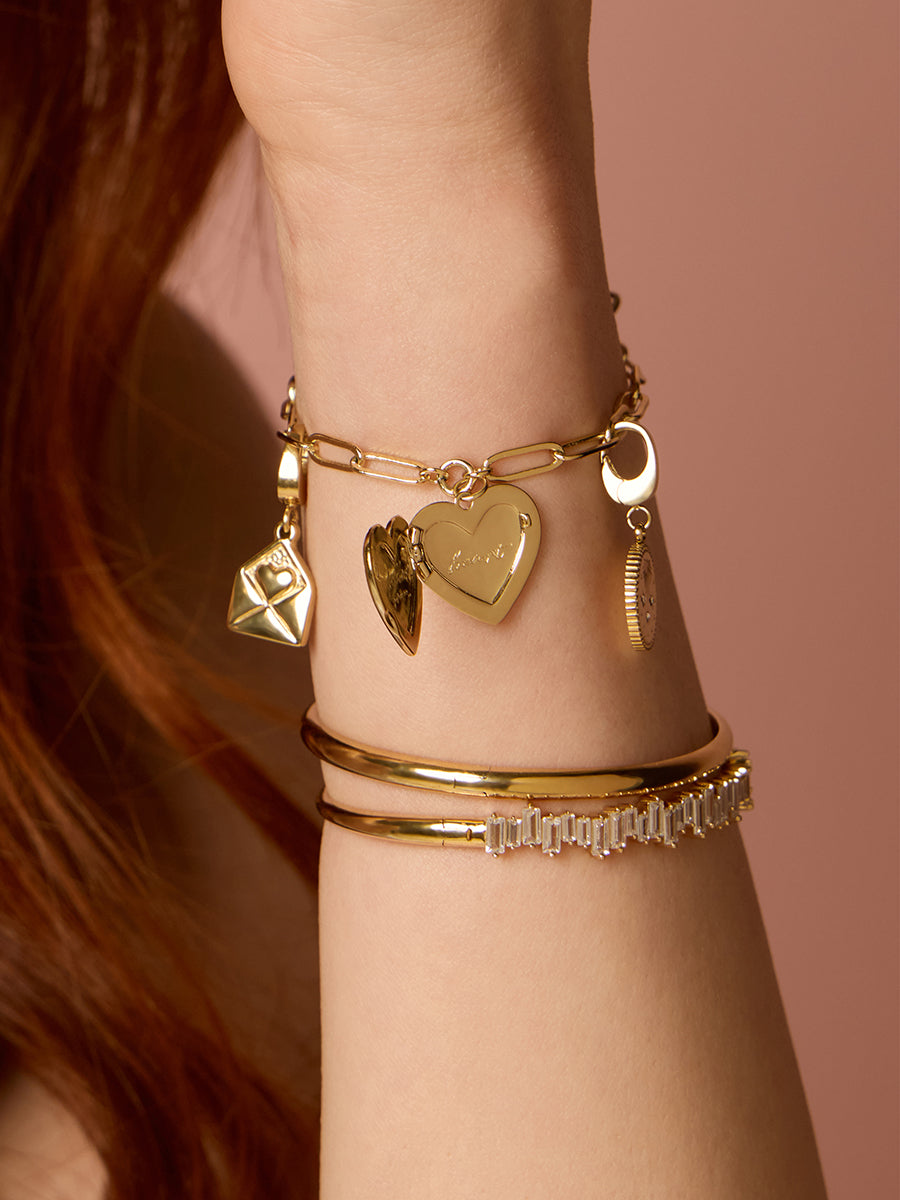 Love Letter Gold Charm | Wanderlust + Co