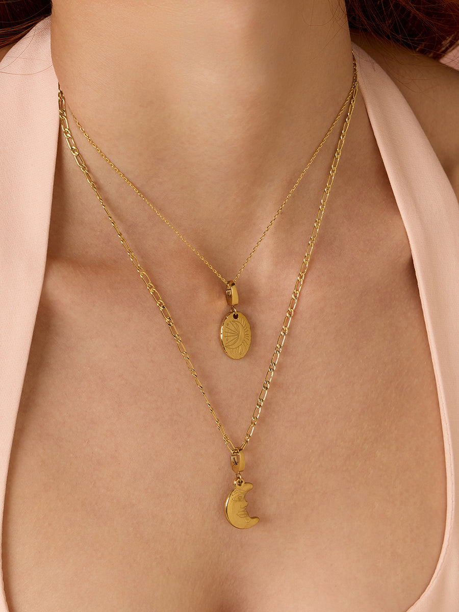 Luna Gold Charm | Wanderlust + Co