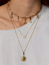 Diamante Blush Gold Charm | Wanderlust + Co