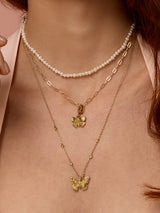 Vintage Butterfly Gold Charm | Wanderlust + Co