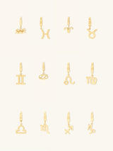 Petite Zodiac Gold Charm