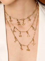 Petite Zodiac Gold Charm | Wanderlust + Co