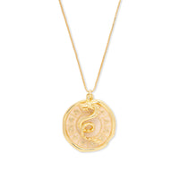 Dragon Zodiac Gold Necklace | Wanderlust + Co