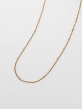 Beaded Gold Essential Chain Necklace