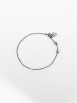Beaded Silver Essential Chain Bracelet
