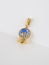 Manhattan Skyline Gold Charm