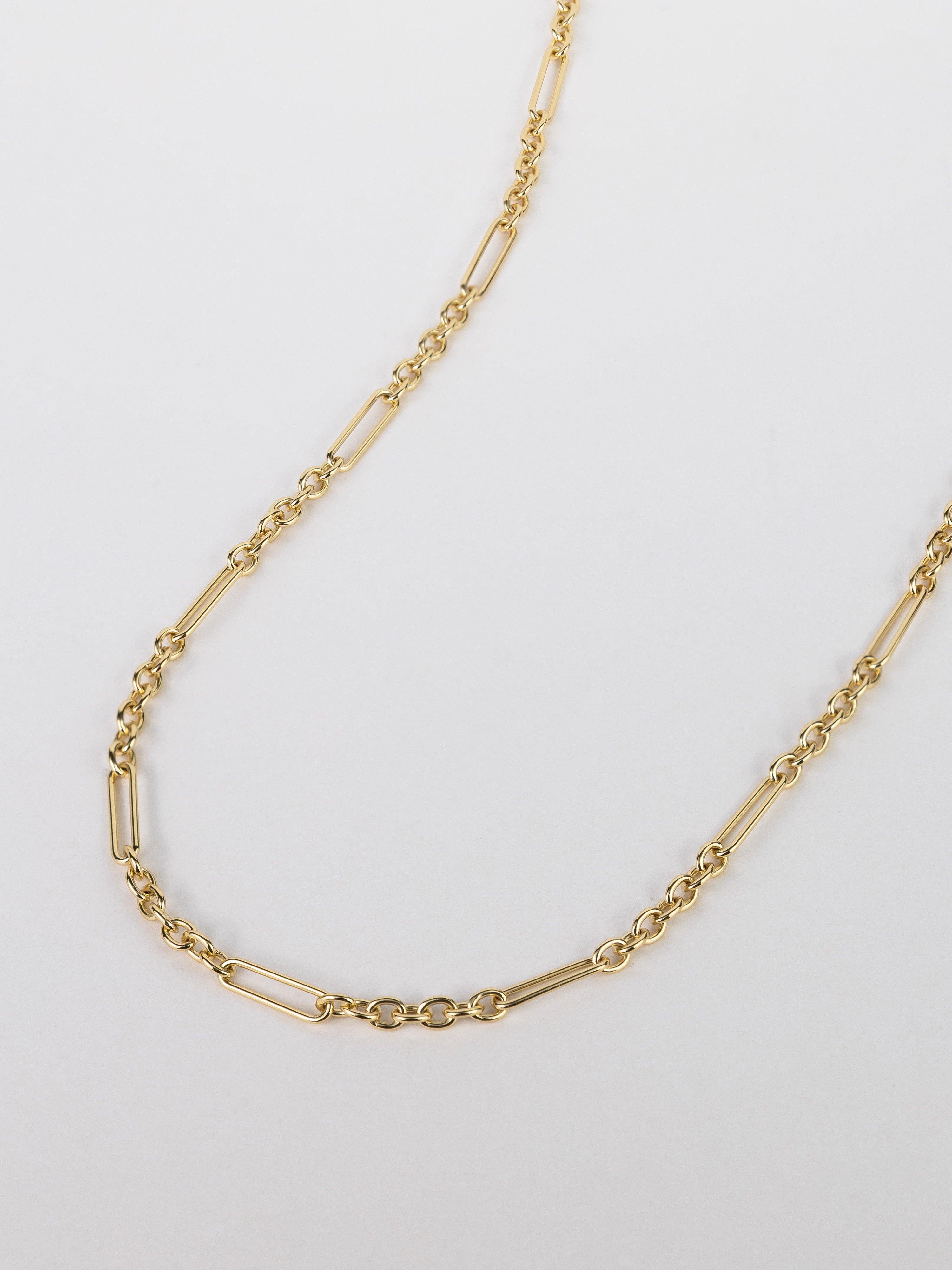 Multi Links 14K Gold Vermeil Necklace