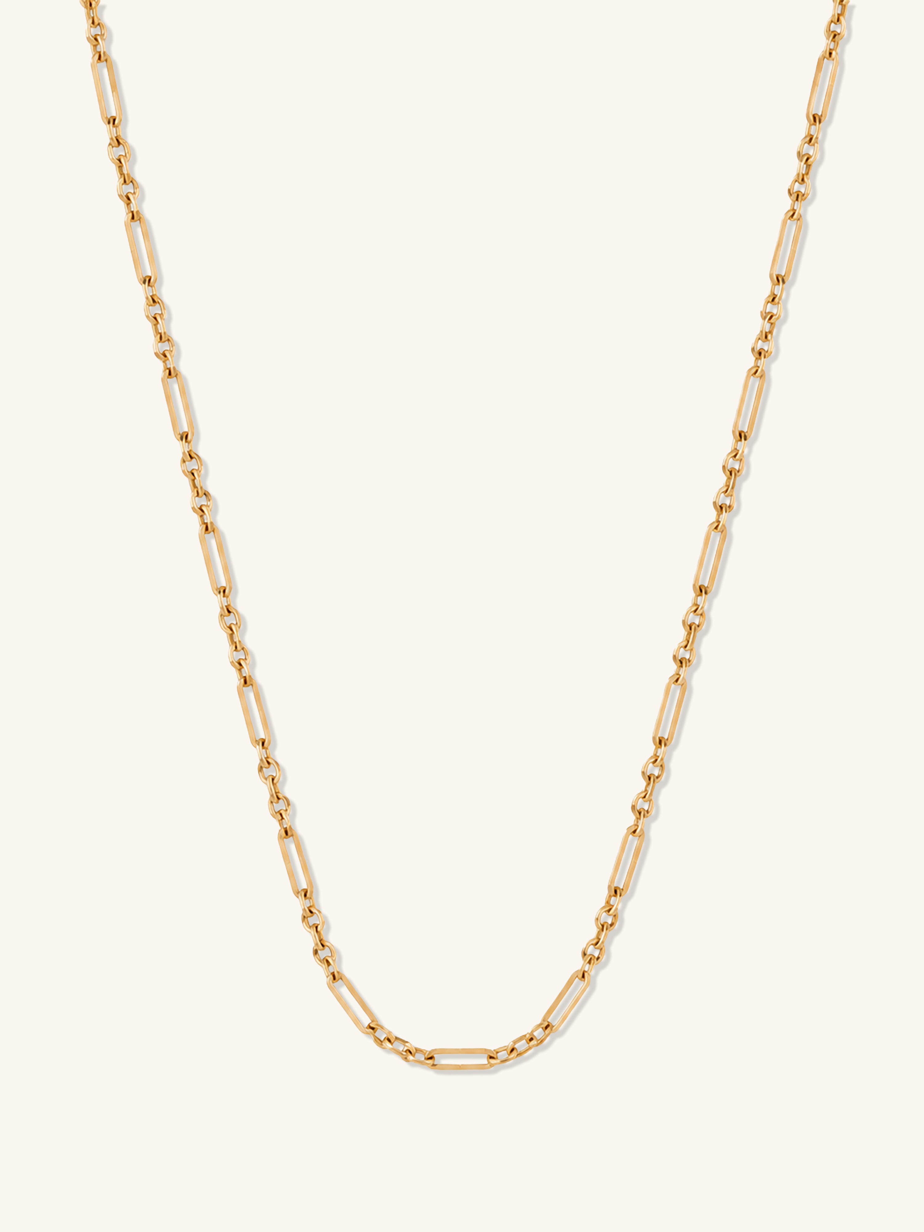 Multi Links 14K Gold Vermeil Necklace
