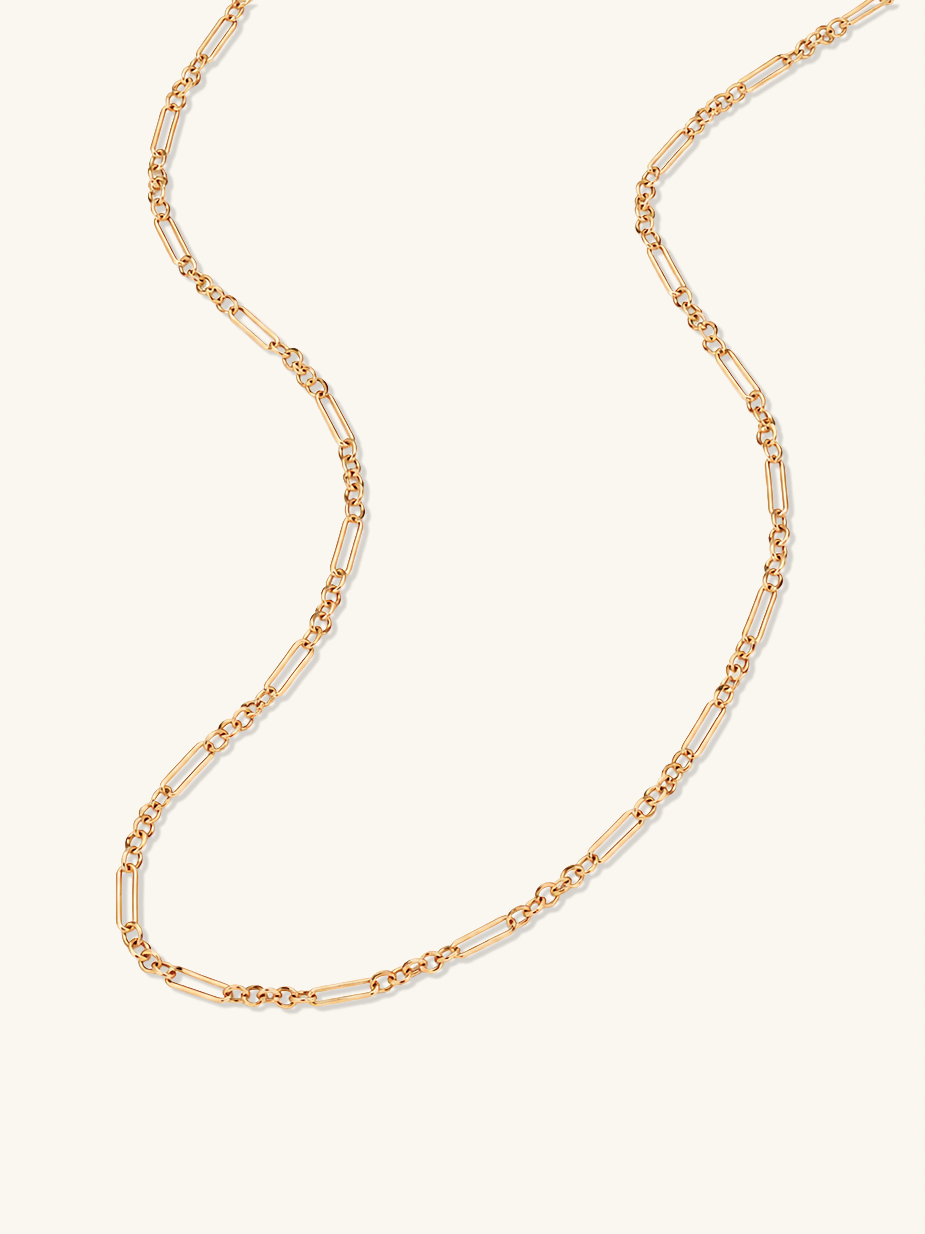 Multi Links 14K Gold Vermeil Necklace