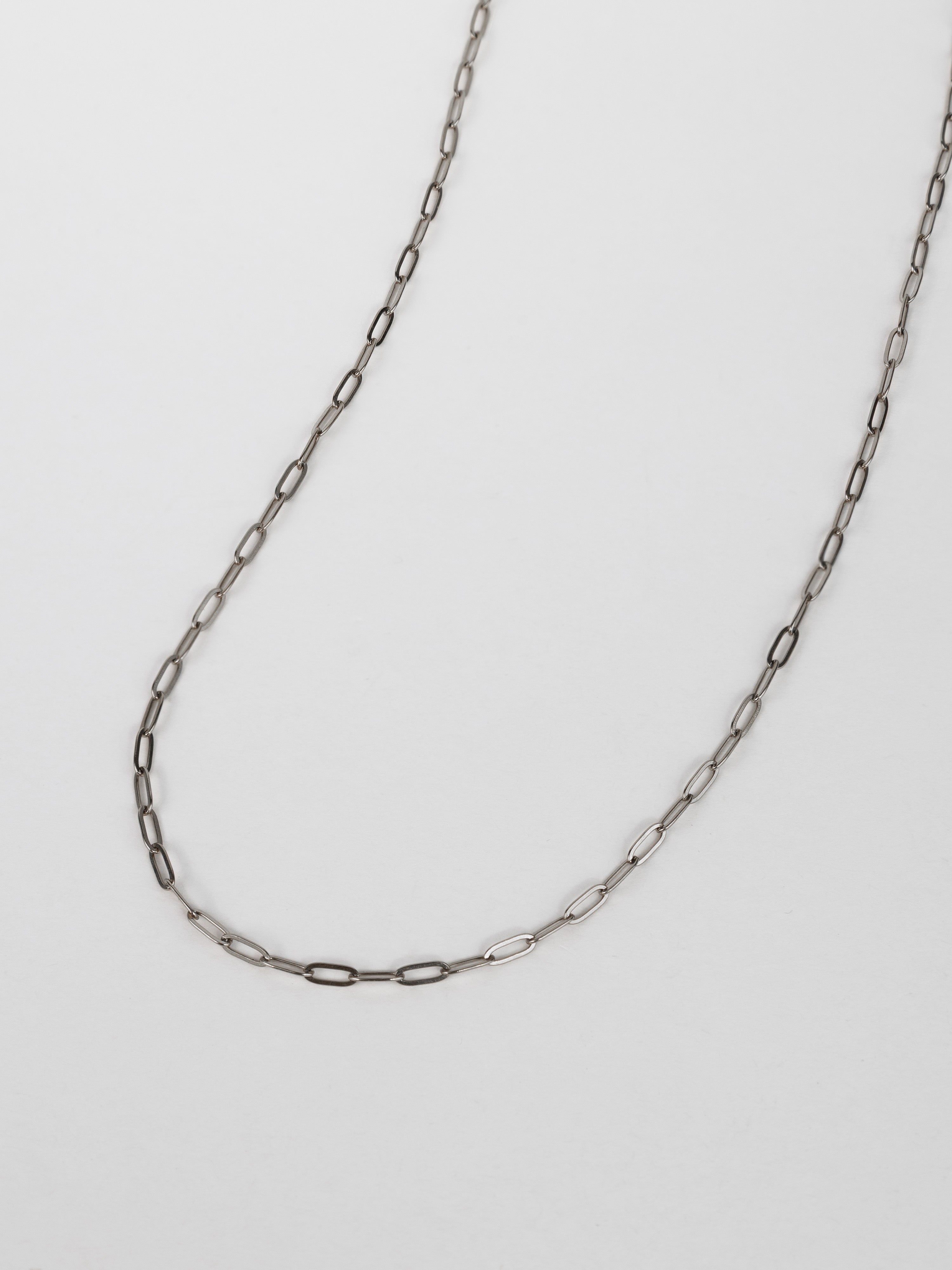 Petite Harper Silver Essential Chain Necklace