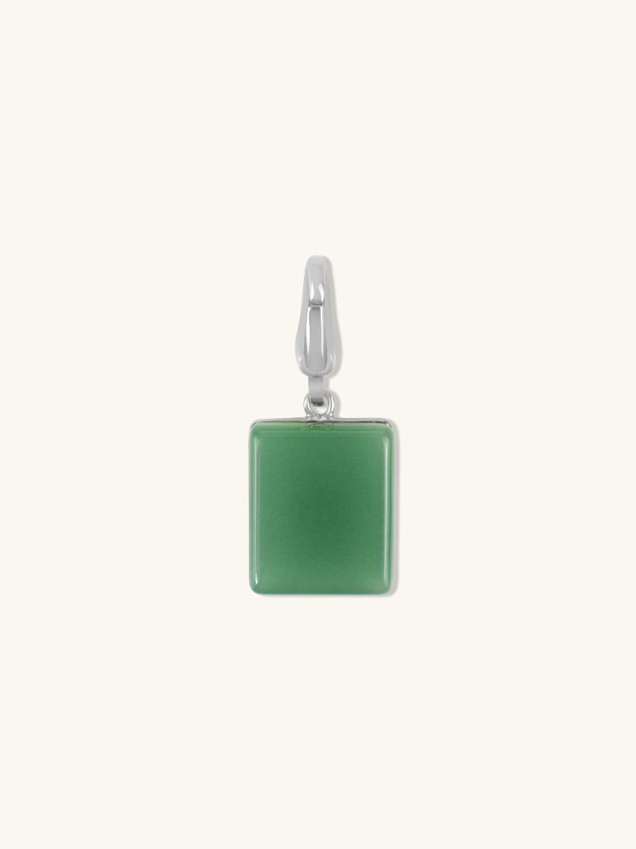 Prosperity Mahjong Silver Charm | Wanderlust + Co