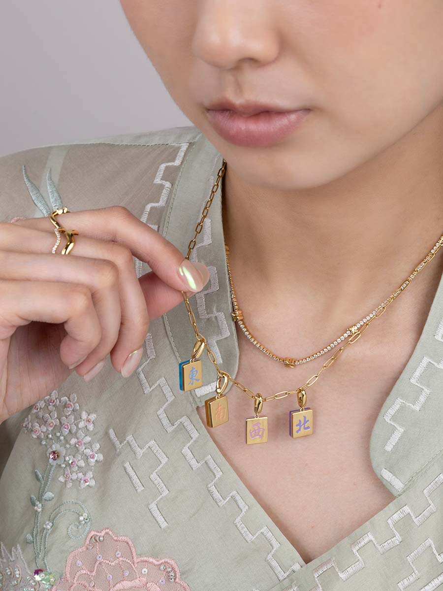 West Mahjong Gold Charm | Wanderlust + Co