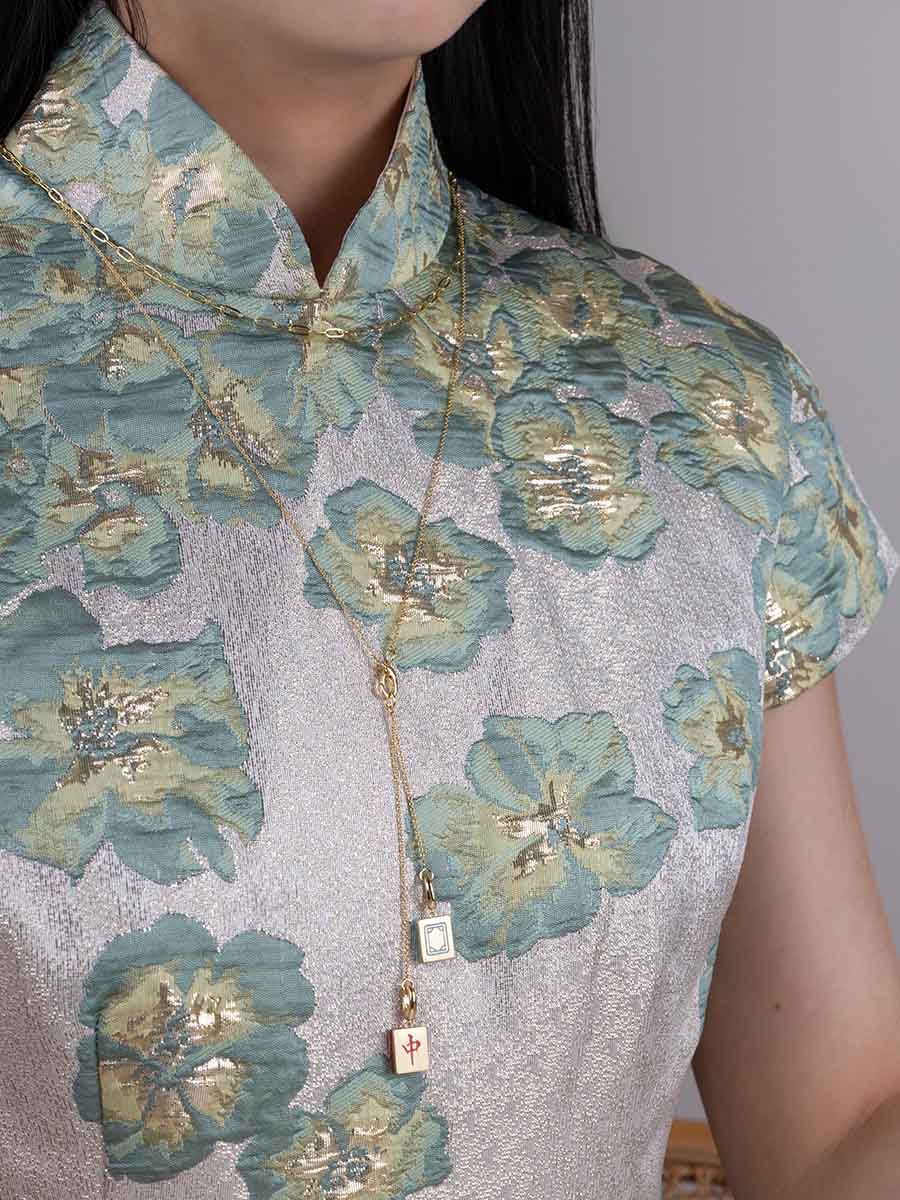 Harmony Mahjong Gold Charm | Wanderlust + Co