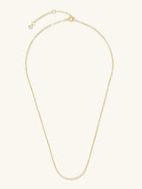 Mini Harper 14K Solid Gold Chain Necklace | Wanderlust + Co