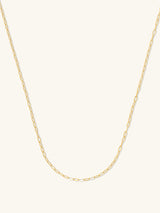Mini Harper 14K Solid Gold Chain Necklace | Wanderlust + Co