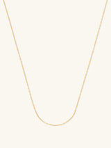 Nano Harper 14K Solid Gold Chain Necklace | Wanderlust + Co
