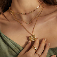 Next Chapter Book Gold Necklace | Wanderlust + Co 