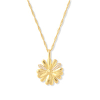 Daisy Spinning Gold Necklace | Wanderlust + Co 