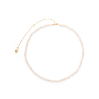 Beaded Pearl Gold Necklace | Wanderlust + Co