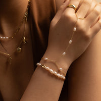 Kindred Pearl Gold Bracelet | Wanderlust + Co