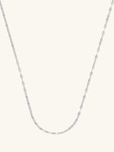 Petal 14K White Gold Chain Necklace