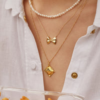 Ravioli Gold Necklace | Wanderlust + Co