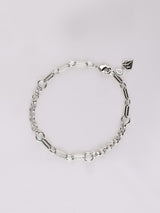 Mixed Chain Silver Bracelet | Wanderlust + Co
