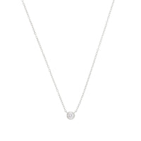 Brilliant Bezel 925 Sterling Silver Necklace | Wanderlust + Co
