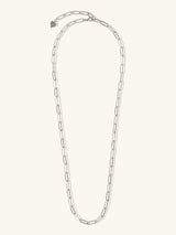 Harper Silver Chain Necklace | Wanderlust + Co