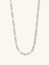 Harper Silver Chain Necklace | Wanderlust + Co