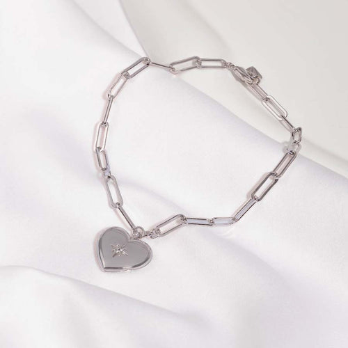 Silver Lockit bracelet, sterling silver - Categories