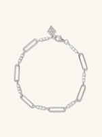 Link Topaz 925 Sterling Silver Bracelet