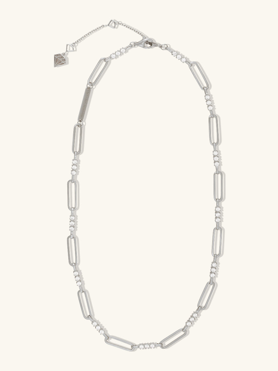 Link Topaz 925 Sterling Silver Necklace | Wanderlust + Co