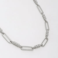 Link Topaz 925 Sterling Silver Necklace | Wanderlust + Co