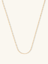 14K Gold Vermeil Twist Chain Necklace | Wanderlust + Co