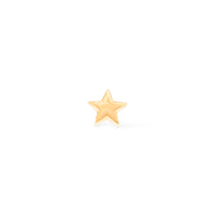 Star 14K Solid Gold Flat Back Earring Post | Wanderlust + Co