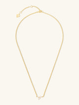 Starburst 14K Gold Vermeil Curb Chain Necklace | Wanderlust + Co