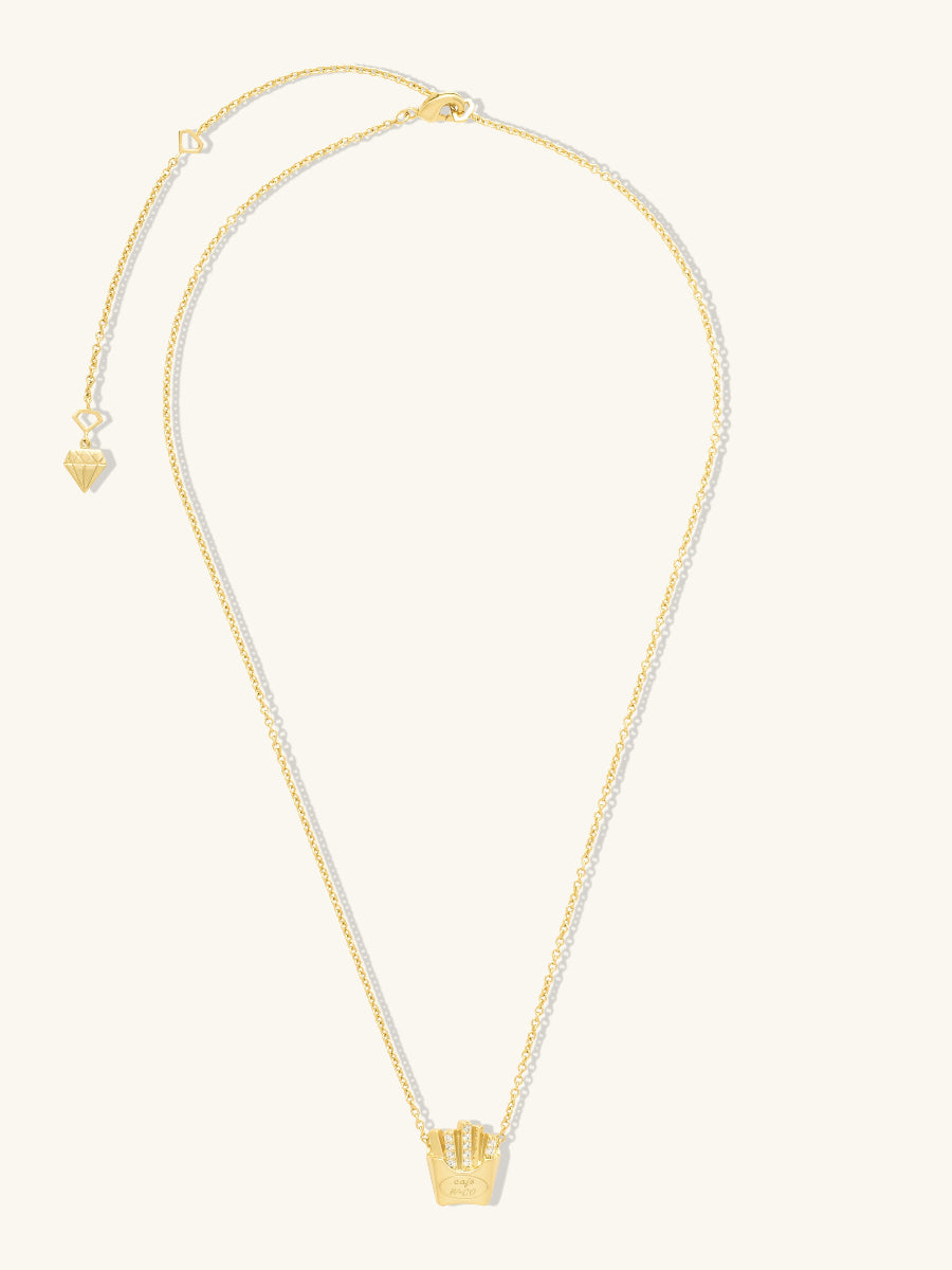 Fries Gold Necklace | Wanderlust + Co