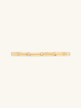 Sunlit 14K Gold Vermeil Bangle | Wanderlust + Co