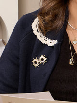 Sunburst Brooch Pin | Wanderlust + Co