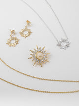 Sunburst Brooch Pin | Wanderlust + Co