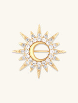 Sunburst Brooch Pin | Wanderlust + Co