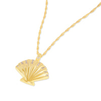 Sundaze Shell Gold Necklace | Wanderlust + Co