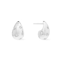 Teardrop Constellation Silver 20mm Stud Earrings | Wanderlust + Co