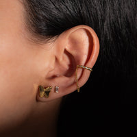 Butterfly Gold Stud Earrings | Wanderlust + Co