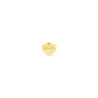 Dome Heart Gold Flat Back Earring | Wanderlust + Co