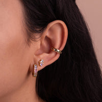 Rainbow Gem Gold Stud Earrings | Wanderlust + Co