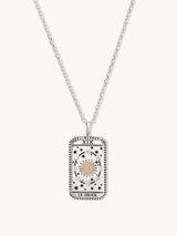 Le Soleil Silver Tarot Necklace | Wanderlust + Co