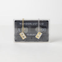 Cassette Gold Necklace | Wanderlust + Co