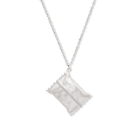 Bag of Chips Silver Necklace | Wanderlust + Co